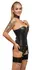 ZADO Lamb Leather Corset XL - Adjustable Shaping, Silver Accents