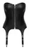 ZADO Lamb Leather Corset XL - Adjustable Shaping, Silver Accents