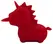 Unihorn Blaze Diablo Tongue-Motion Silicone Intimate Device 9cm Red