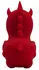 Unihorn Blaze Diablo Tongue-Motion Silicone Intimate Device 9cm Red