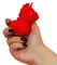 Cupids Beau стимулатор за лягане с езиче сърце, розов, 9 см
