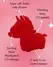 Cupids Beau стимулатор за лягане с езиче сърце, розов, 9 см