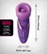 Fantasy For Her Pleasure Sucker Intimate Device Purple 17.8cm