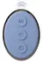 Jimmyjane Pulsus P-Spot Dual Action Silicone Intimate Massager Black