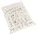Secura Original 100 Pack Transparent Latex, Vegan, Silky Finish 53mm