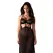 Obsessive Iliosa Chemise & Thong Black S/M - Sheer Lace Elegance