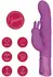 She.E.O Thick G-Spot Rabbit Vibrator Dual Motor Silicone Pink