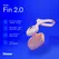 Dame Fin 2.0 Quartz - Compact Finger Vibration System, USB-C, Waterproof