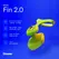 Fin 2.0 компактен вибратор за пръст, цитрус, водоустойчив, USB-C