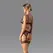 Obsessive Nuites 3-Piece Lingerie Set Black 2XL/3XL Polka Dot Design