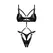 Obsessive Dame Controle Black Eco-Leather Teddy S/M/L Adjustable Straps