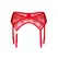 Obsessive Aliosa Garter Belt Red 2XL/3XL - Elegant Lace Detail