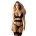 Obsessive Nutris Black Lace Garter Belt XS/S - Adjustable, Elegant Design
