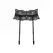 Obsessive Nutris Black Lace Garter Belt XS/S - Adjustable, Elegant Design