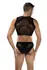 ENVY Maverick Edge 2 Piece Set Black OS - Geometric Lace Design