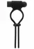 Shots Vibrating Adjustable C-Ring Silicone USB Waterproof Black