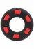 Super Stud C-Ring Liquid Silicone Textured Comfort Black