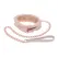 Sportsheets S&M Peaches 'n CreaMe Adjustable Fur Collar & Leash Set, Peach