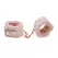 Sportsheets S&M Peaches ‘n CreaMe Faux Fur Handcuffs Cream Adjustable