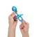 b-Vibe Bulb Plug Green - Compact Model with Retrieval Ring, Silicone