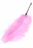 HIDDEN DESIRE Double Feather Tickler Black - Dual Natural Feather Wand