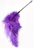 HIDDEN DESIRE Double Feather Tickler Black - Dual-Ended Sensory Tool