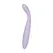 Cici 2 гъвкав силиконов вибратор със затопляне, лавандула
