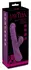 Javida 3 Function Rabbit Vibe - Thrust & Thumping, Liquid Silicone, 24cm