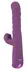 Javida 3 Function Rabbit Vibe - Thrust & Thumping, Liquid Silicone, 24cm