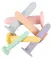 You2Toys Six in a Row Silicone Training Set 6 Sizes Pastel Colors