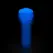 Kiiroo FeelGlow PBC Black - Glow-in-the-Dark Intimate Sleeve, 21 cm