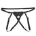 Sportsheets Dual Desires Adjustable Strap-On Harness Black