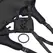 Sportsheets High Waisted Corset Harness Black Adjustable 28-60