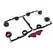 Sportsheets Saffron Under the Bed Adjustable Restraint System Red/Black