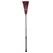 Sportsheets Saffron Fringe Crop - Red & Black, 23.75'' Dual-Layer Tip