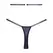 Fantasy Lingerie Cherished Lace & Mesh Thong OS Adjustable Black