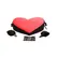 Sportsheets Bondage Love Pillow Black/Red - Ergonomic Positioning Support