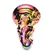 Creature Cocks Enchantress Rainbow Glass Model - Textured Artistic Design