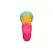 XR Brands Shape Shifter Alien Silicone Model with Suction Base, Multicolor