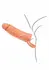 INFERNO by HIDDEN DESIRE Liquid Silicone Extension Sleeve 18 cm with Ring