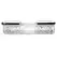 XR Brands Head-To-Head Dual Vibrating Intimate System Transparent