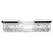 XR Brands Head-To-Head Dual Vibrating Intimate System Transparent