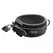 XR Brands Neoprene Adjustable Collar with Lock and Keys Black
