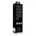 Ouch! Hearts Paddle & Metal Plug Set Black - Chain-Linked Design