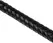 Ouch! Metal Plug with PU Leather Devil Tail - Black, Medium Size