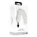 Sinner Gear Fox Tail Plug White - Metal Accessory with Faux Fur Tail