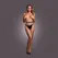 Shots Le Desir Pantyhose Wide Fishnet OS Black Flexible Fit