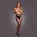 Leg Avenue Pantyhose Model 9001 Fishnet Design OS Black