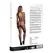 Shots Fishnet Bodystocking Open Back Turtleneck Black One Size