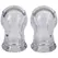 Doc Johnson Tweak Nipple Sucker Set Transparent Design 2 pcs